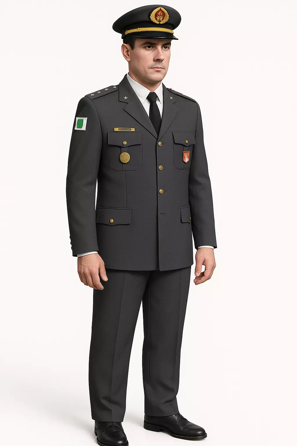 Uniforme 1 B Masculino CBMDF Free 3D print model_0