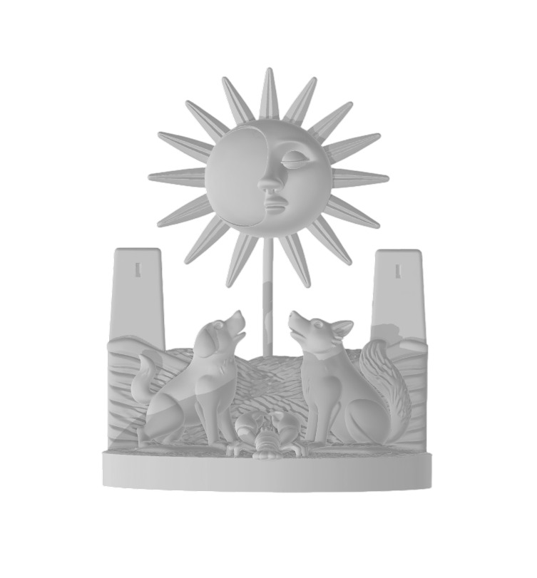 Complete Pack Tarot Rider Figures 3D print model_15