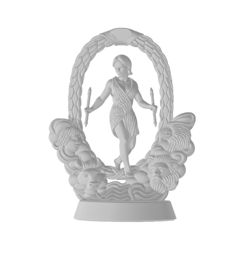 Complete Pack Tarot Rider Figures 3D print model_18