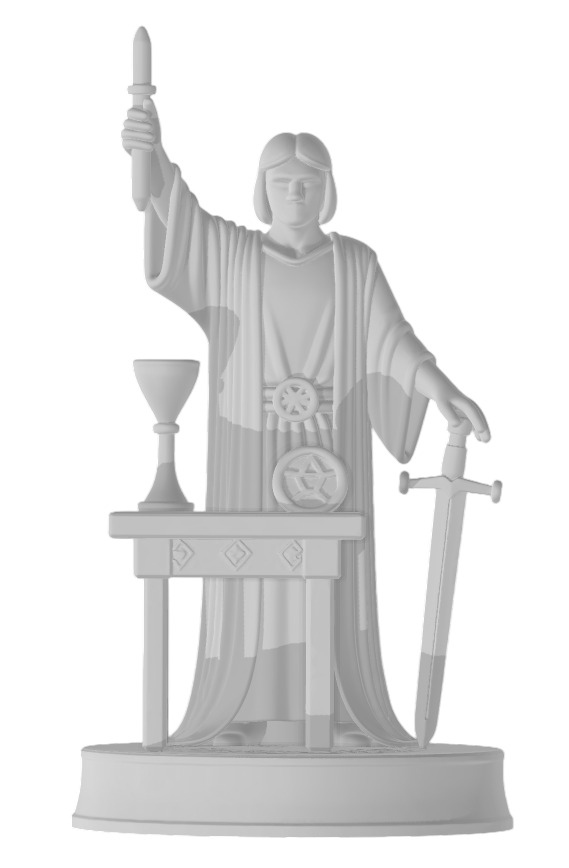 Complete Pack Tarot Rider Figures 3D print model_4