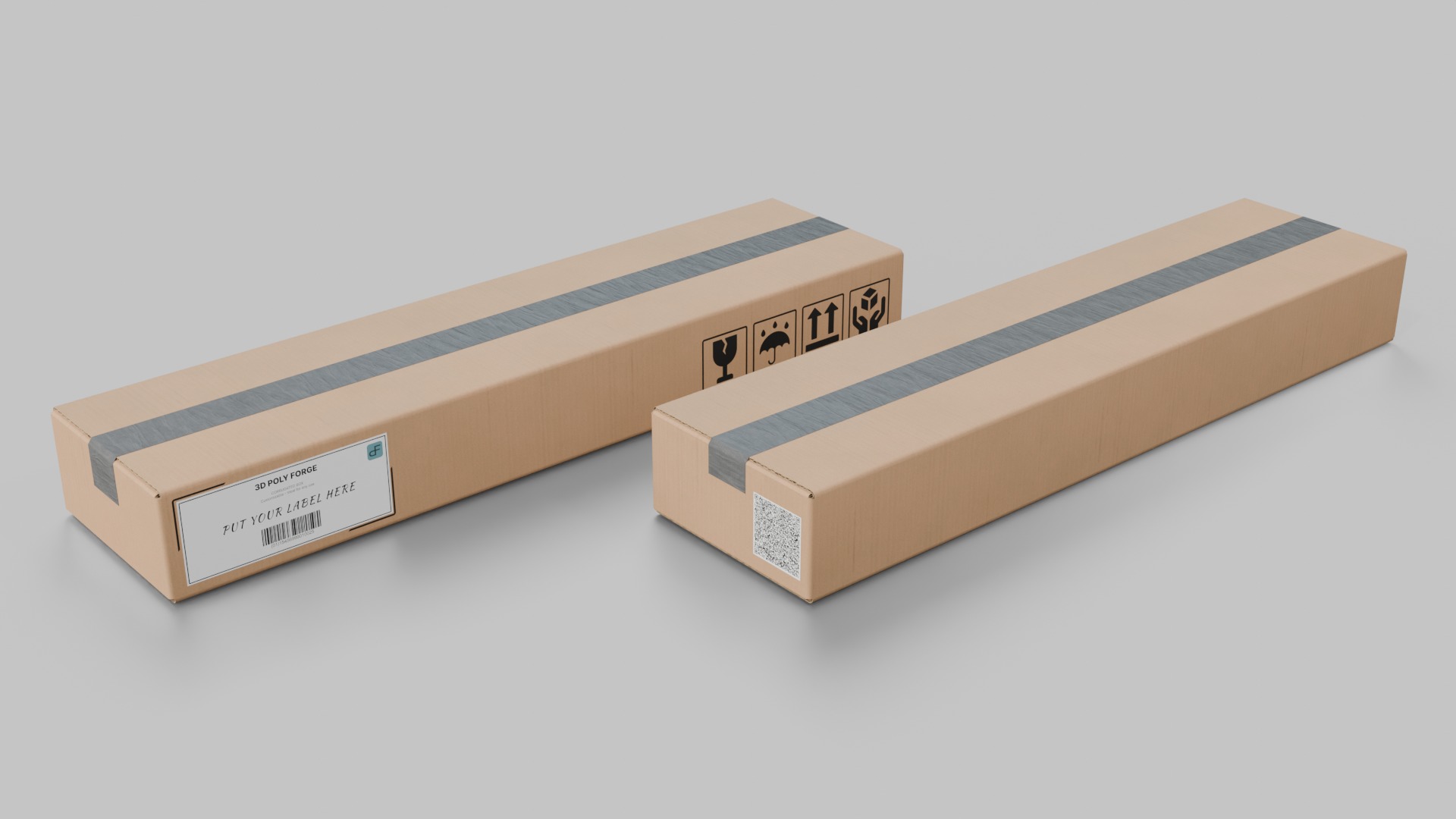 Packaging and Storage Box Set - Rigged and Customizable 3D Model Collection_53