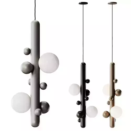 Lunar P Pendant Lamp by Babich studio 3D model