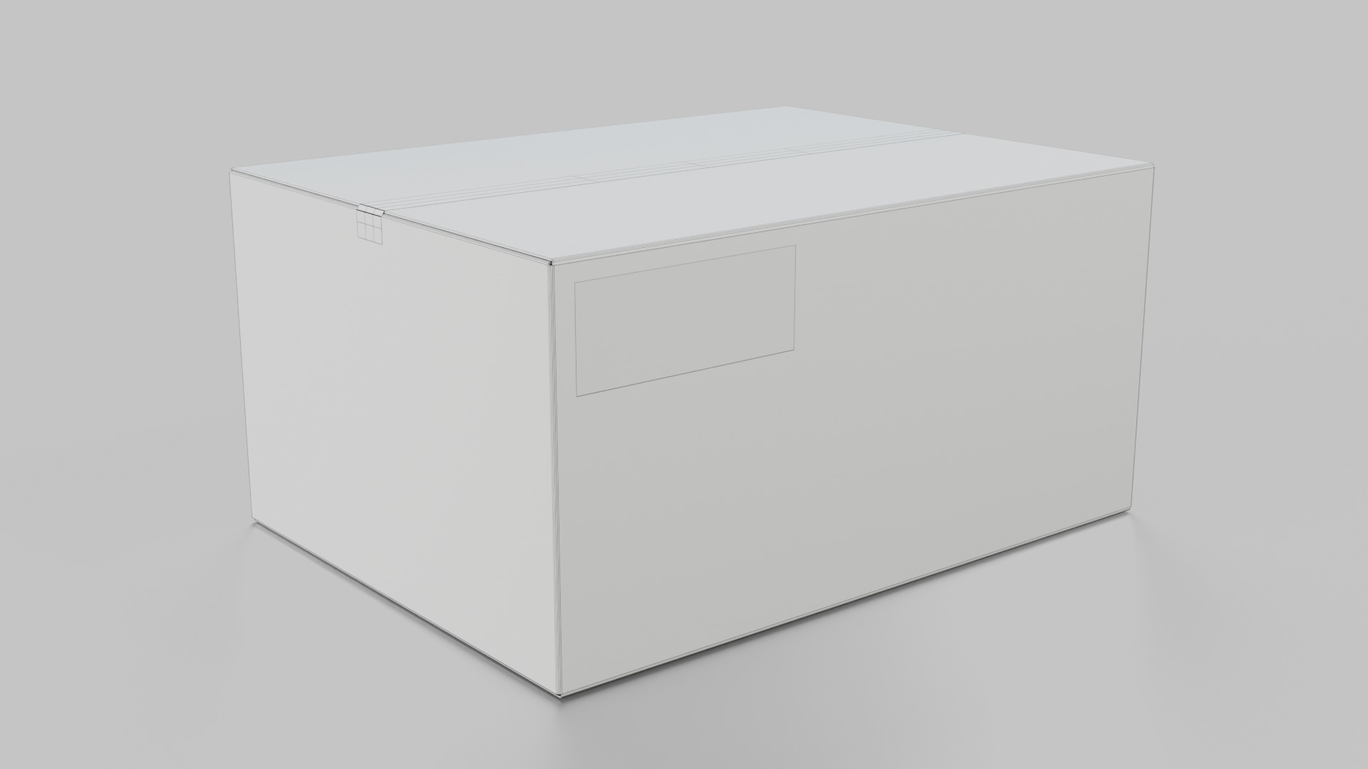 The Packaging Warehouse -Rigged and Customizable Cardboard Boxes 3D Model Collection_89