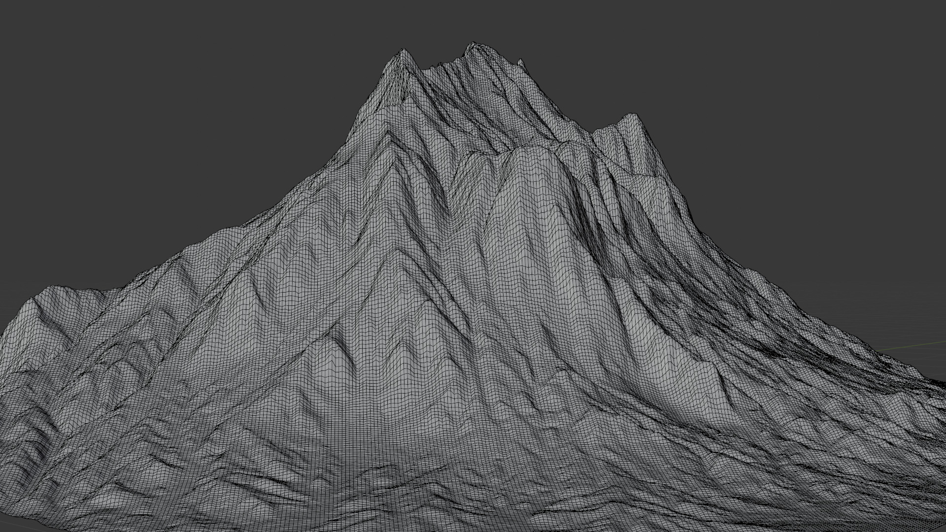 Mountain 3D model 3D model_4