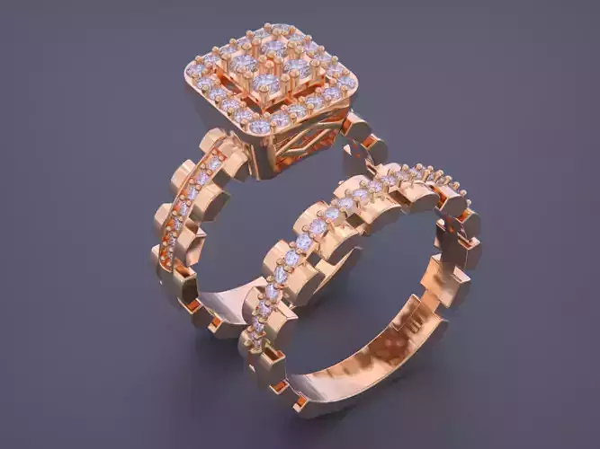 Rolls Jewelry Ring Set