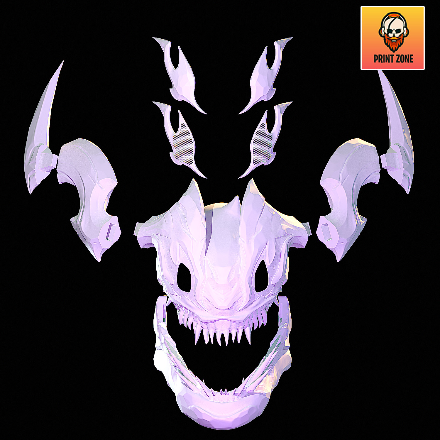 SNOW SYMBIOTE VENOM MAVEL RIVALS STL file 3D print model_19