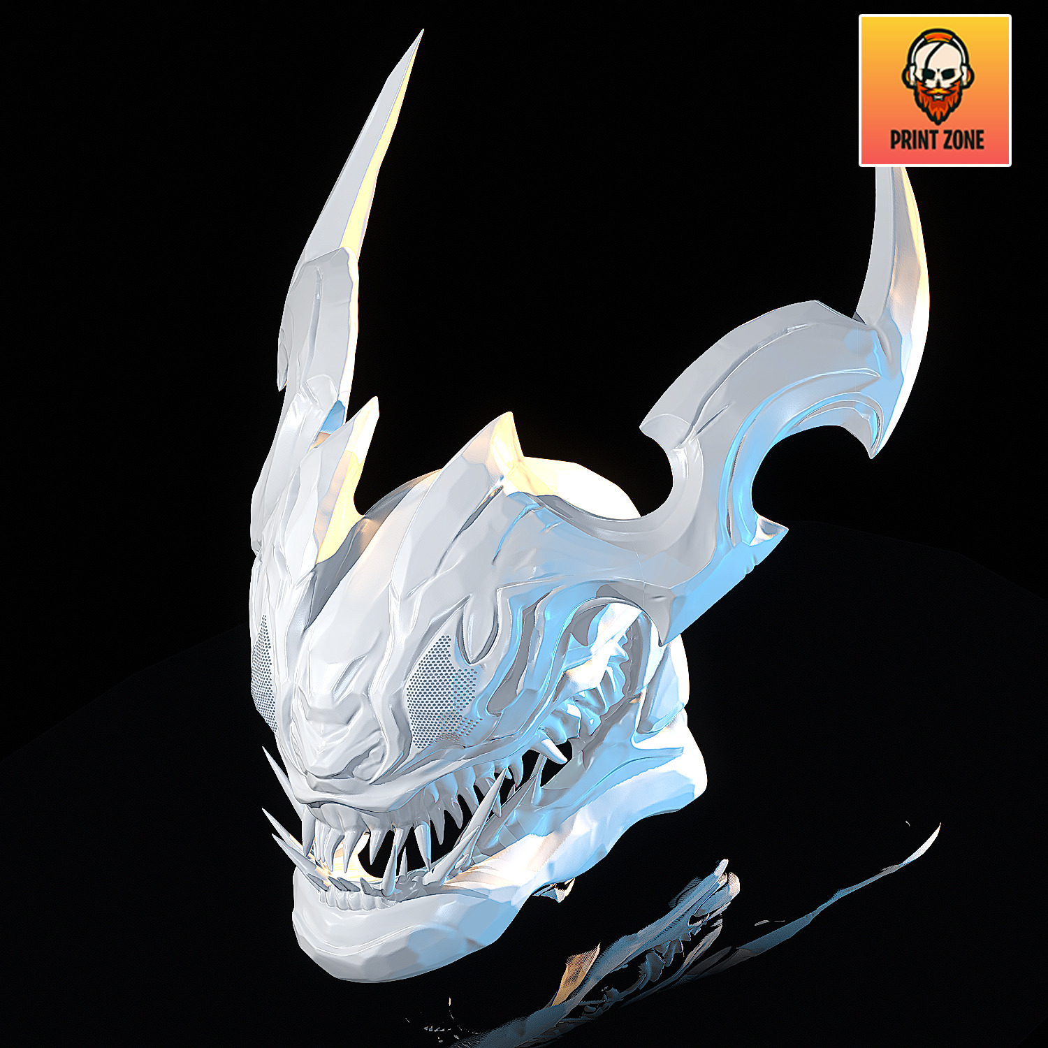 SNOW SYMBIOTE VENOM MAVEL RIVALS STL file 3D print model_26