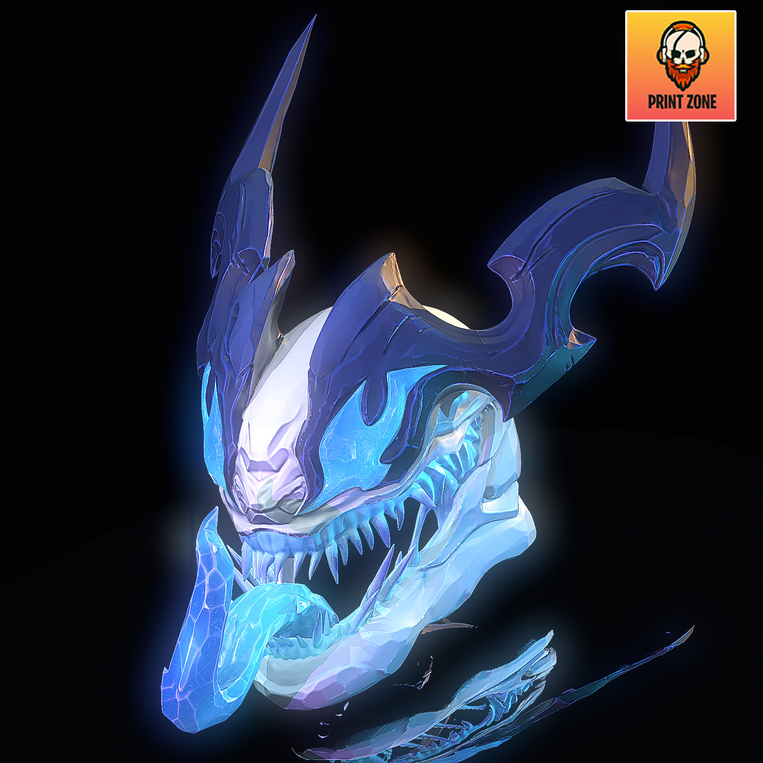 SNOW SYMBIOTE VENOM MAVEL RIVALS STL file 3D print model_7