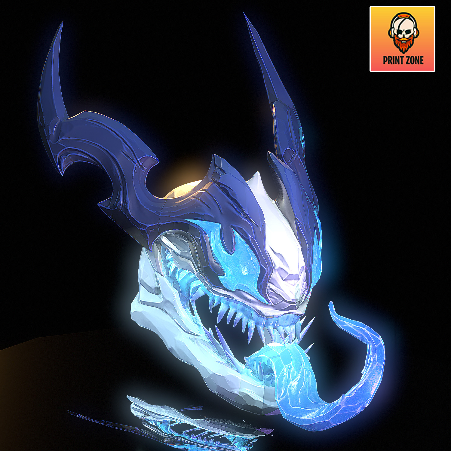 SNOW SYMBIOTE VENOM MAVEL RIVALS STL file 3D print model_2