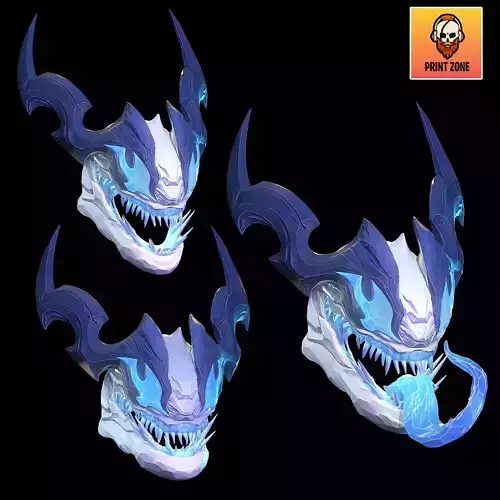 SNOW SYMBIOTE VENOM MAVEL RIVALS STL file
