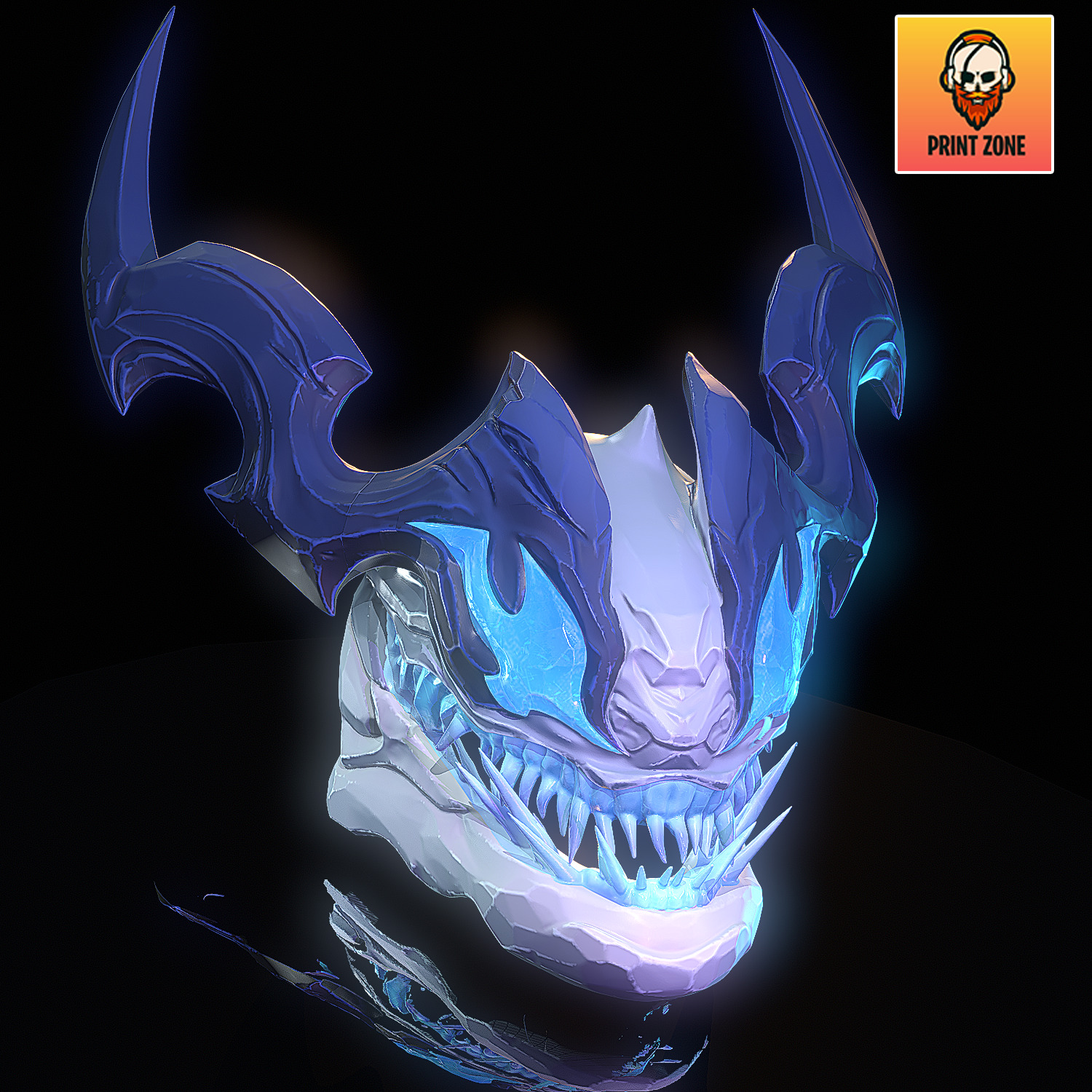 SNOW SYMBIOTE VENOM MAVEL RIVALS STL file 3D print model_10
