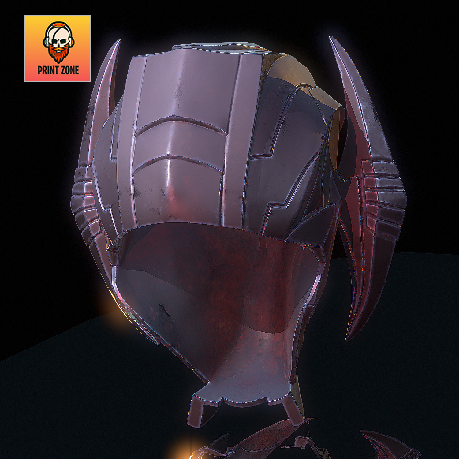 Ultron Mask Marvel Rivals STL file 3D print model_8