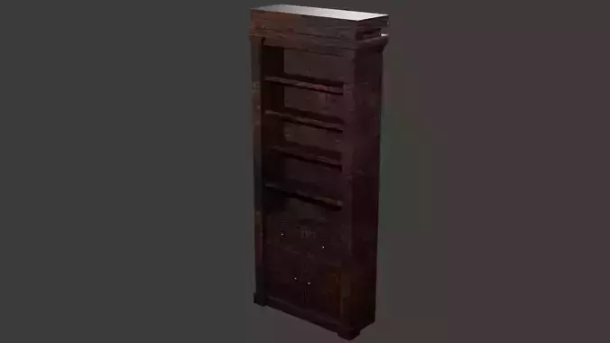 Wood Bookshelf 
