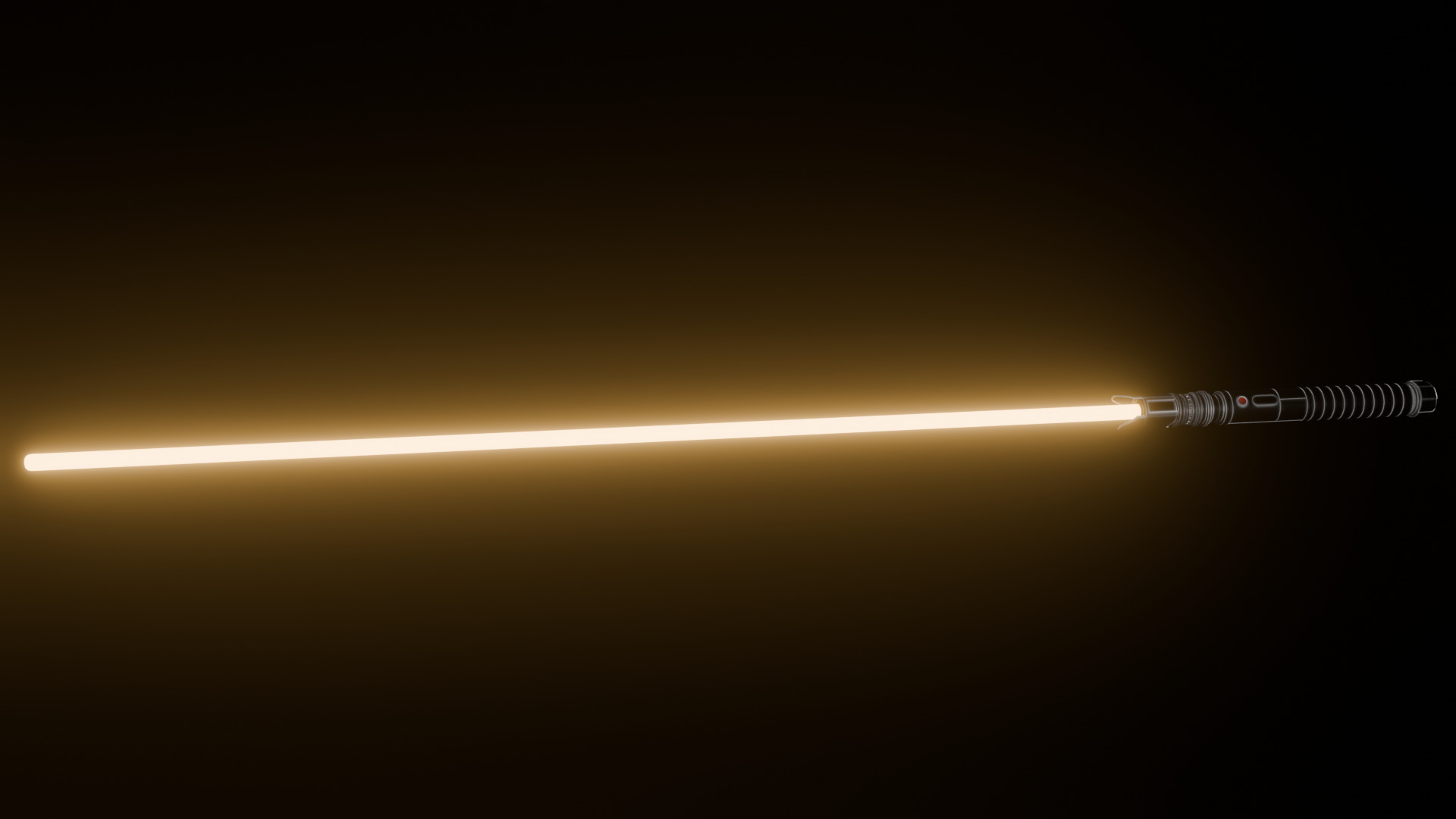 Lightsaber Low-poly 3D model_4