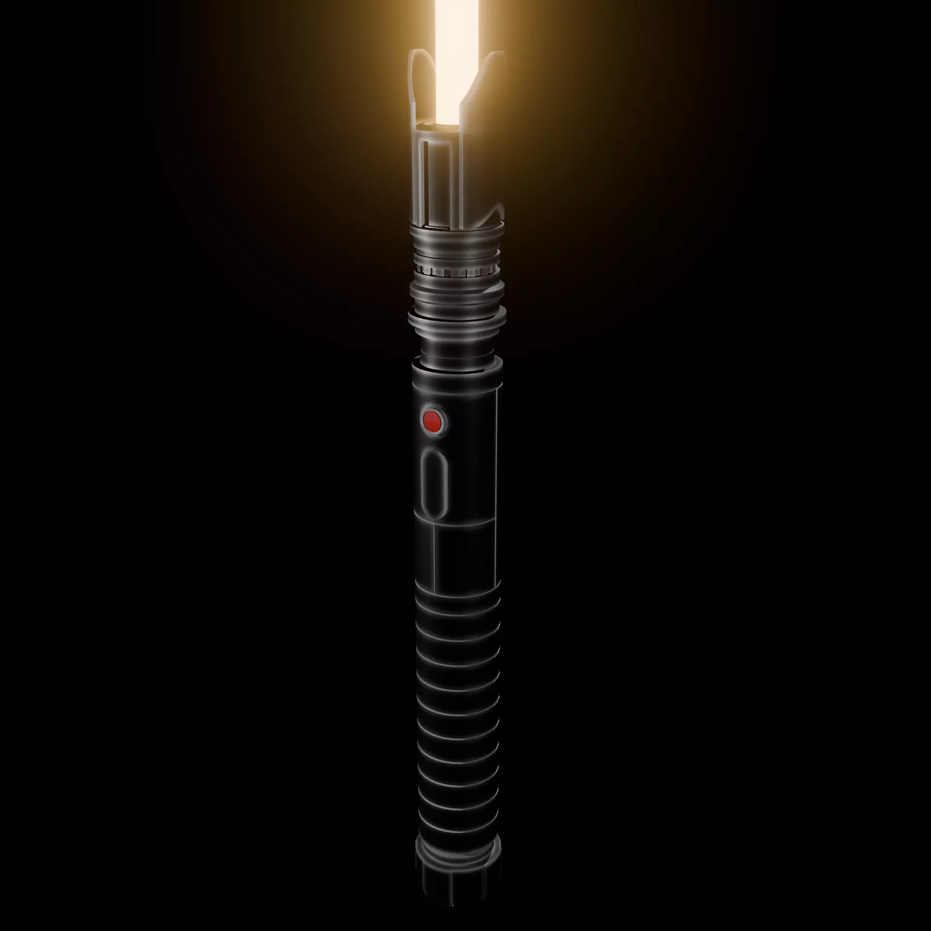 Lightsaber Low-poly 3D model_0