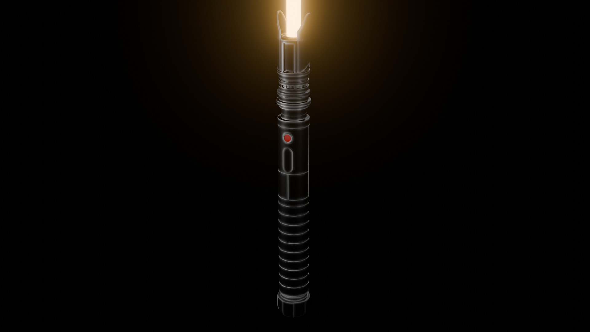 Lightsaber Low-poly 3D model_2