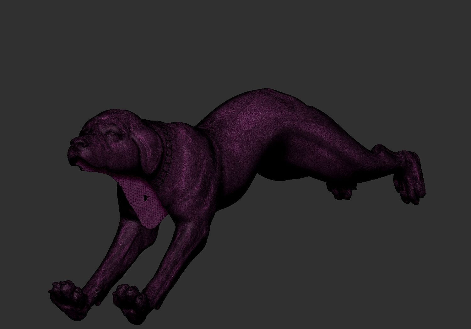 Egyptian pharaoh Mechanical Dog Toy 3d printable model 3D print model_14