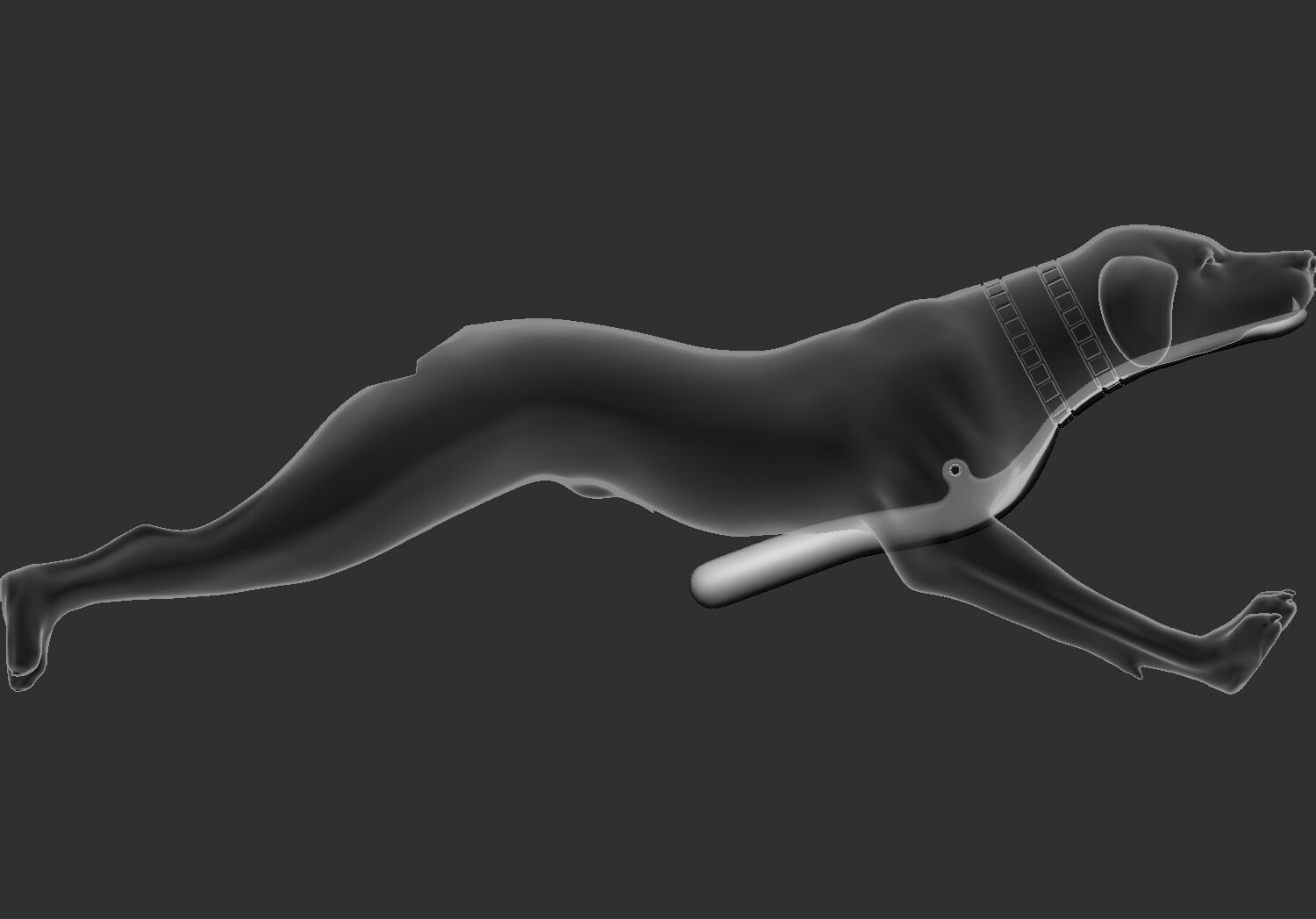 Egyptian pharaoh Mechanical Dog Toy 3d printable model 3D print model_4