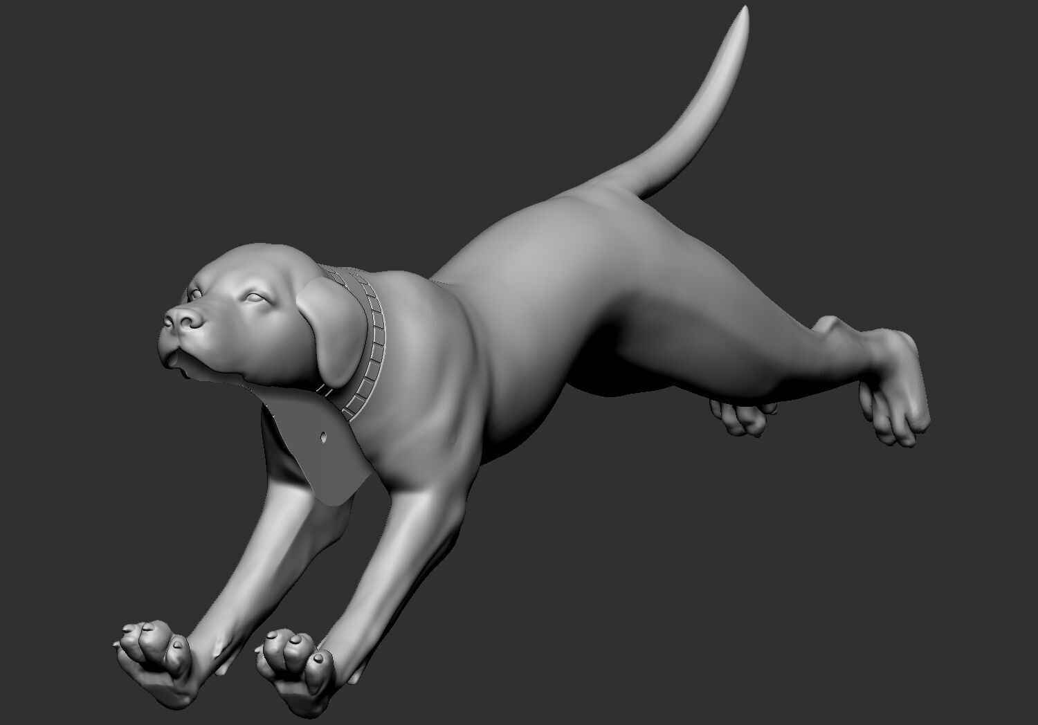 Egyptian pharaoh Mechanical Dog Toy 3d printable model 3D print model_11
