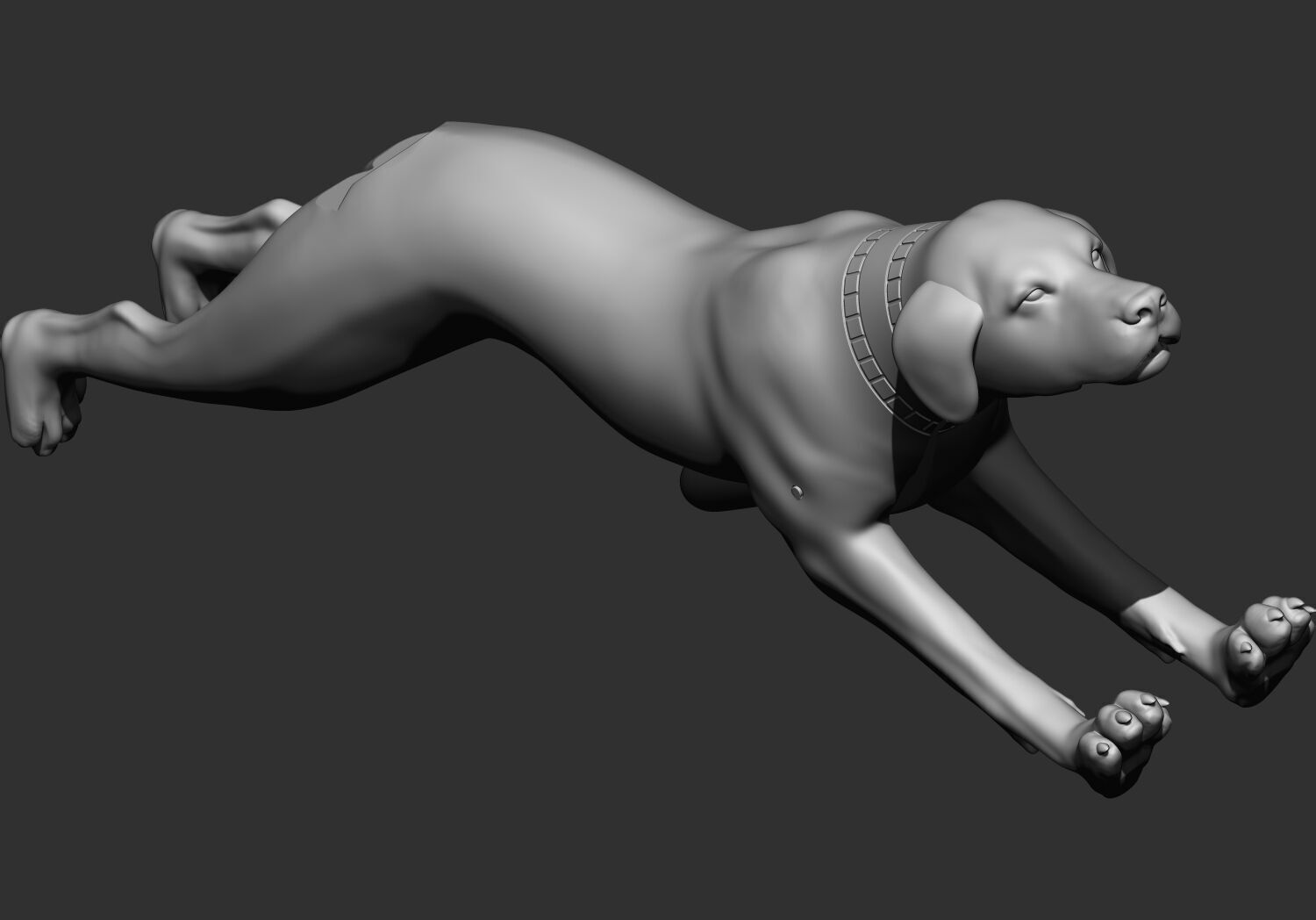 Egyptian pharaoh Mechanical Dog Toy 3d printable model 3D print model_9