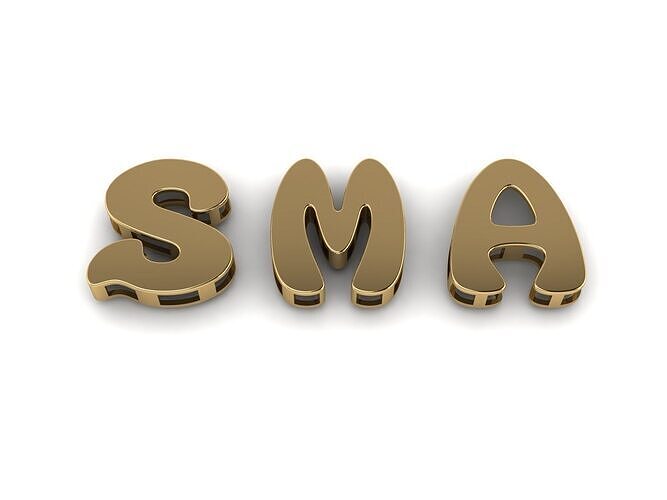 Letters S M A Free 3D print model
