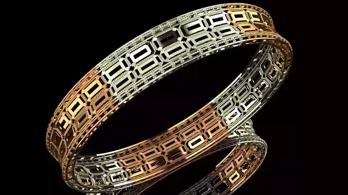 1113 The Tessellate Bangle