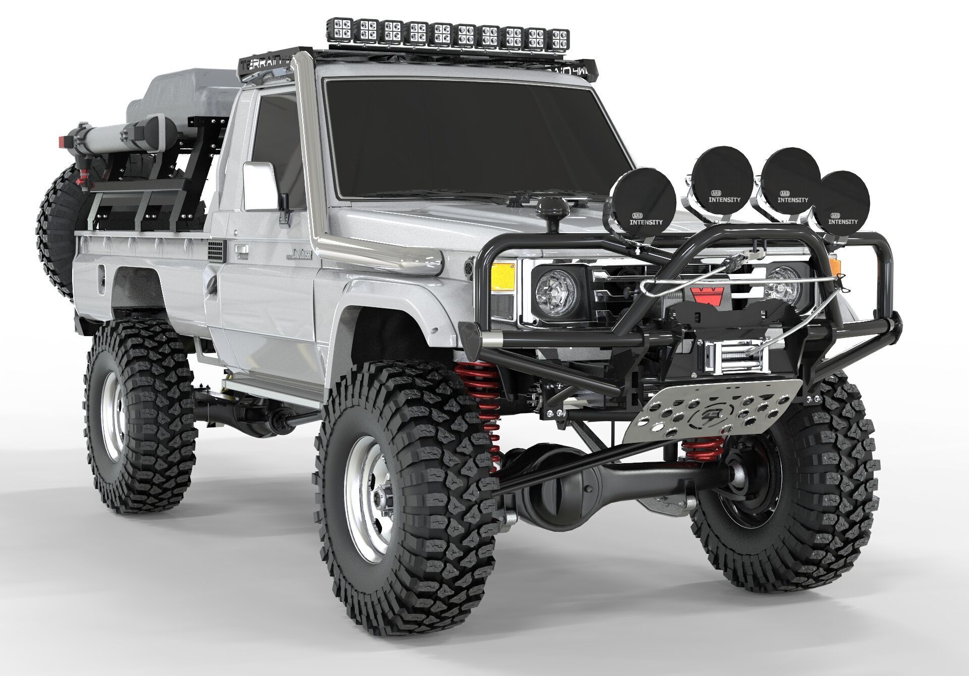 Toyota Pick up S70 2004 Off Road 3D model_6