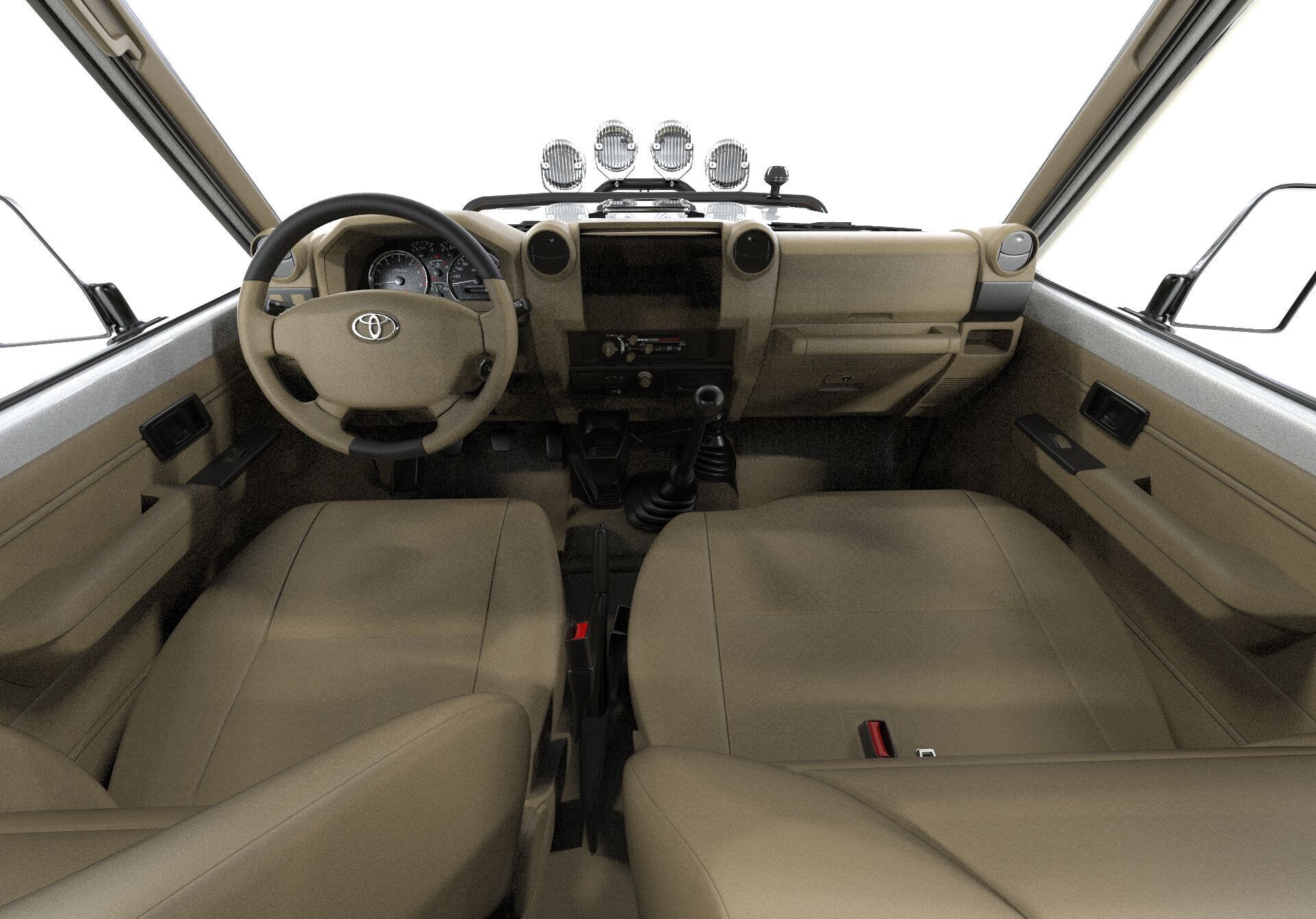 Toyota Pick up S70 2004 Off Road 3D model_7