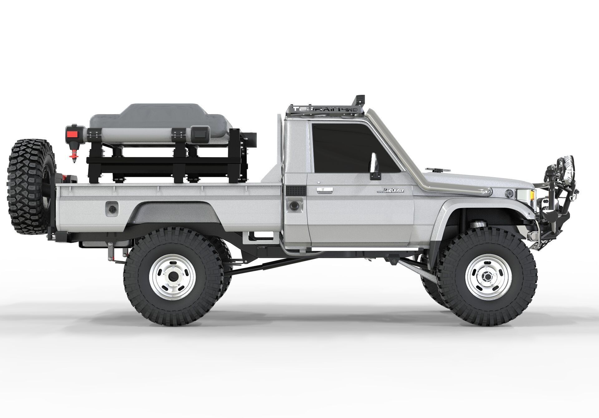 Toyota Pick up S70 2004 Off Road 3D model_2