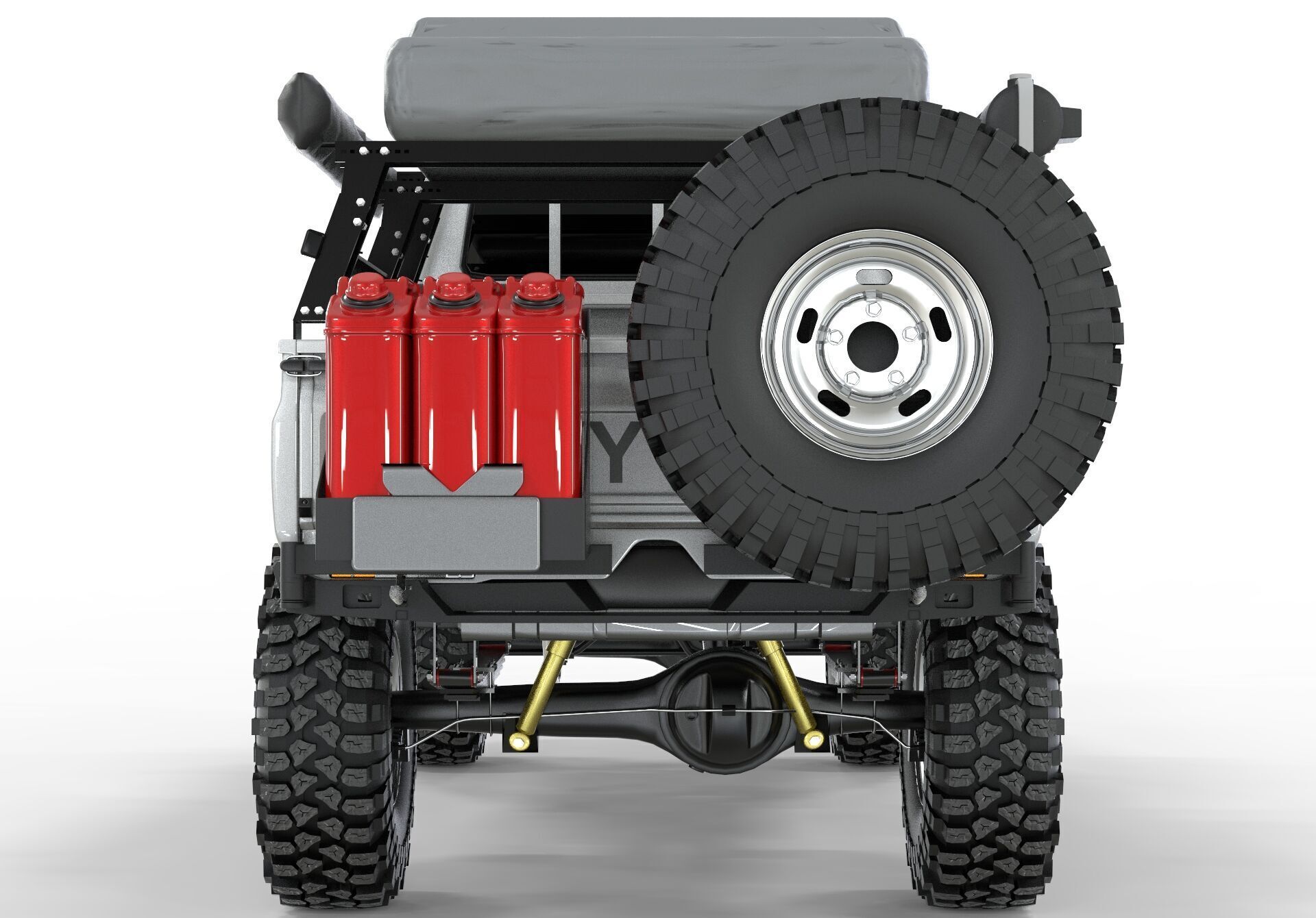 Toyota Pick up S70 2004 Off Road 3D model_4