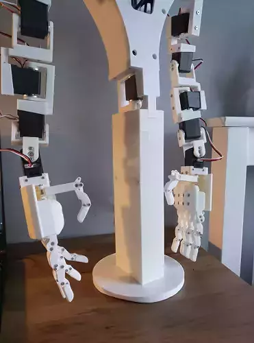 Nova Humanoid Robot Extended Rotating Desktop Stand