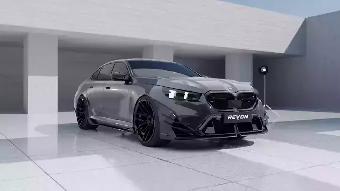 Car Rendering Studio - Industrial CGI Scene Blender 3D model