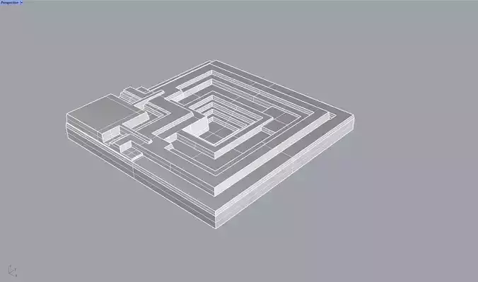 FRANK LLOYD WRIGHT- ENNIS HOUSE- TILE-BLADERUNNER 