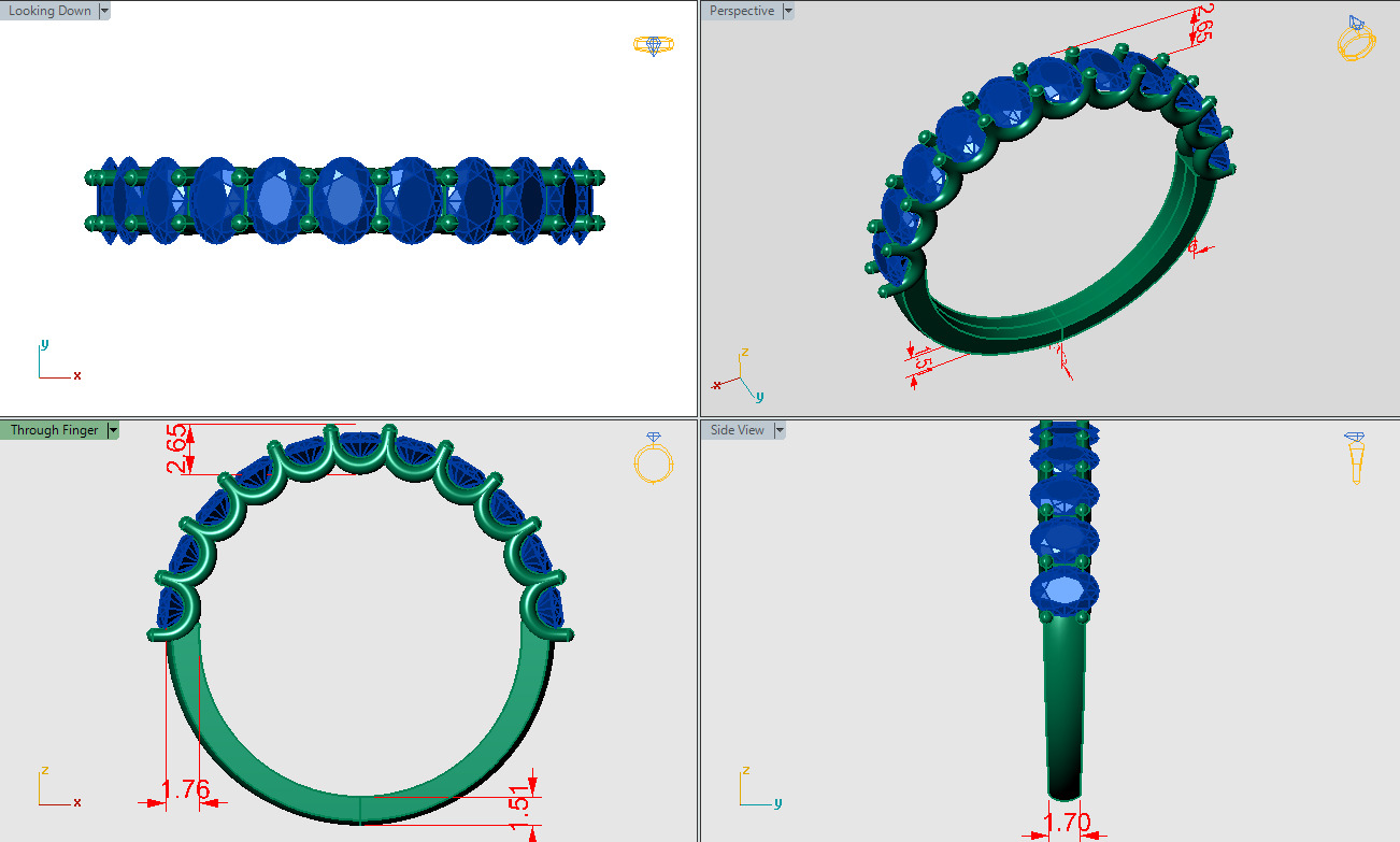 Weeding bend with u setting 3D print model_4