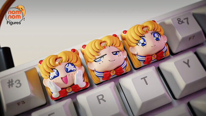 Keycap - Sailormoon 3D print model