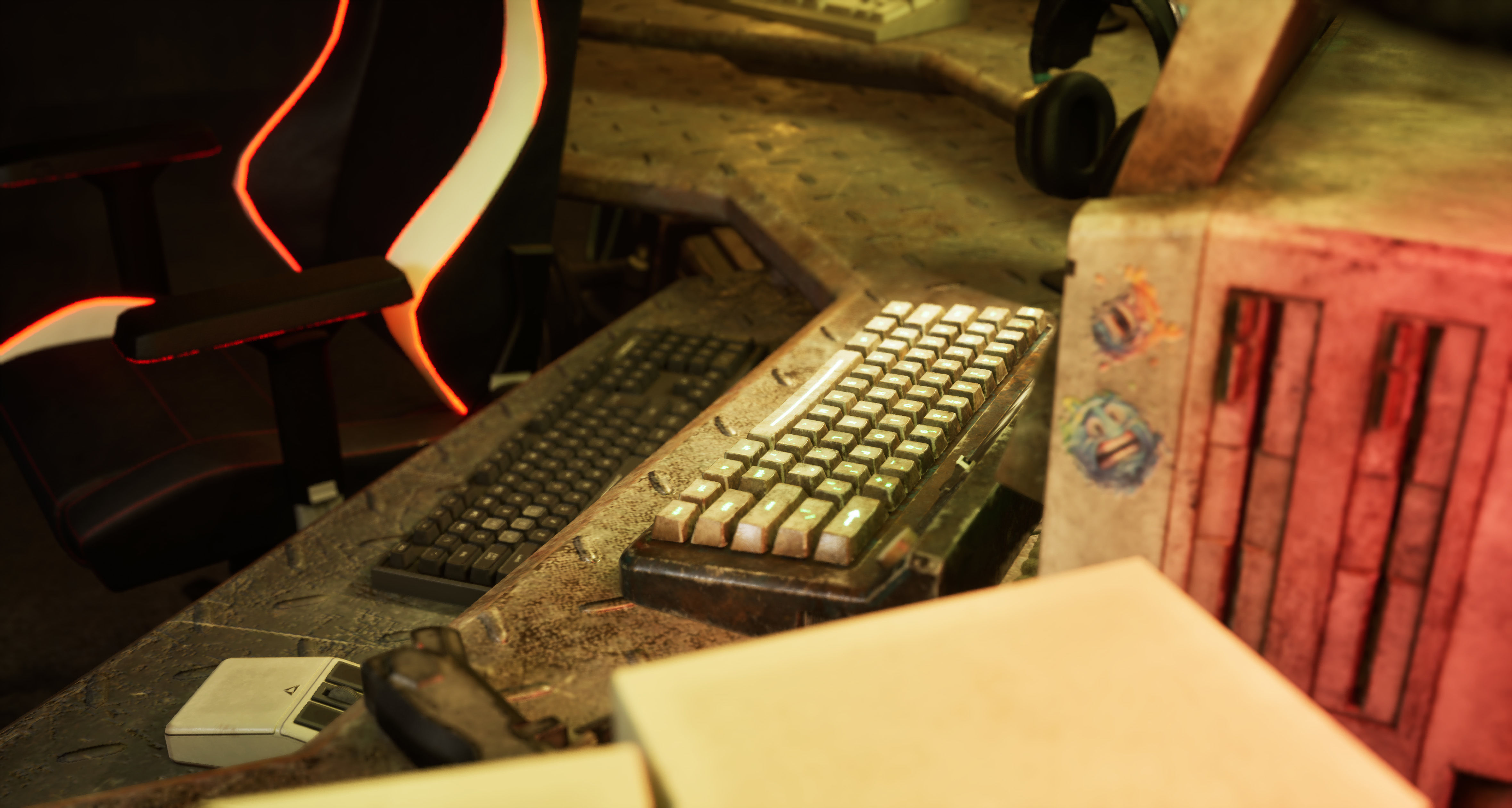 Sci-Fi Hacker Den 3D Model Collection_27