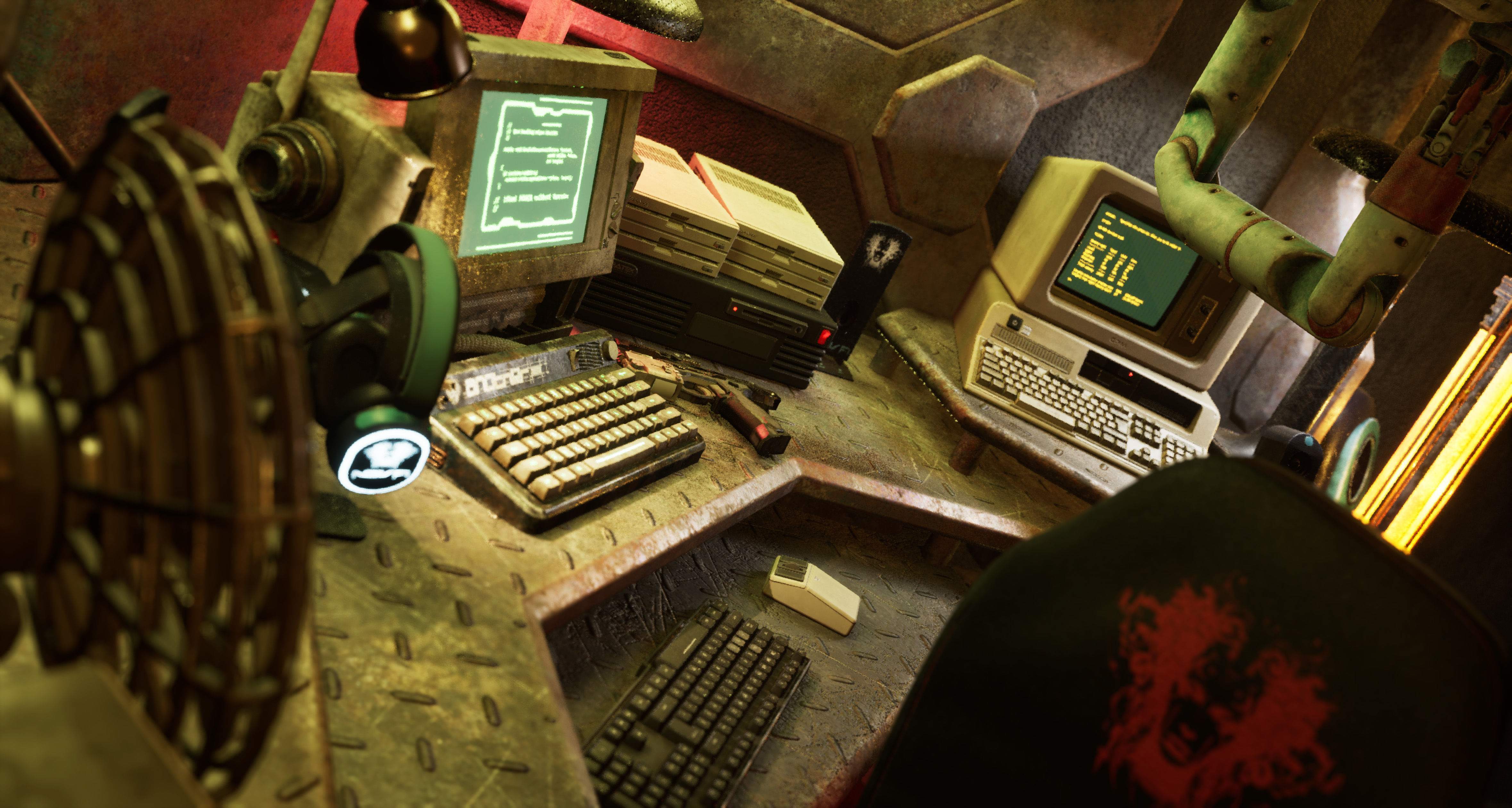 Sci-Fi Hacker Den 3D Model Collection_22