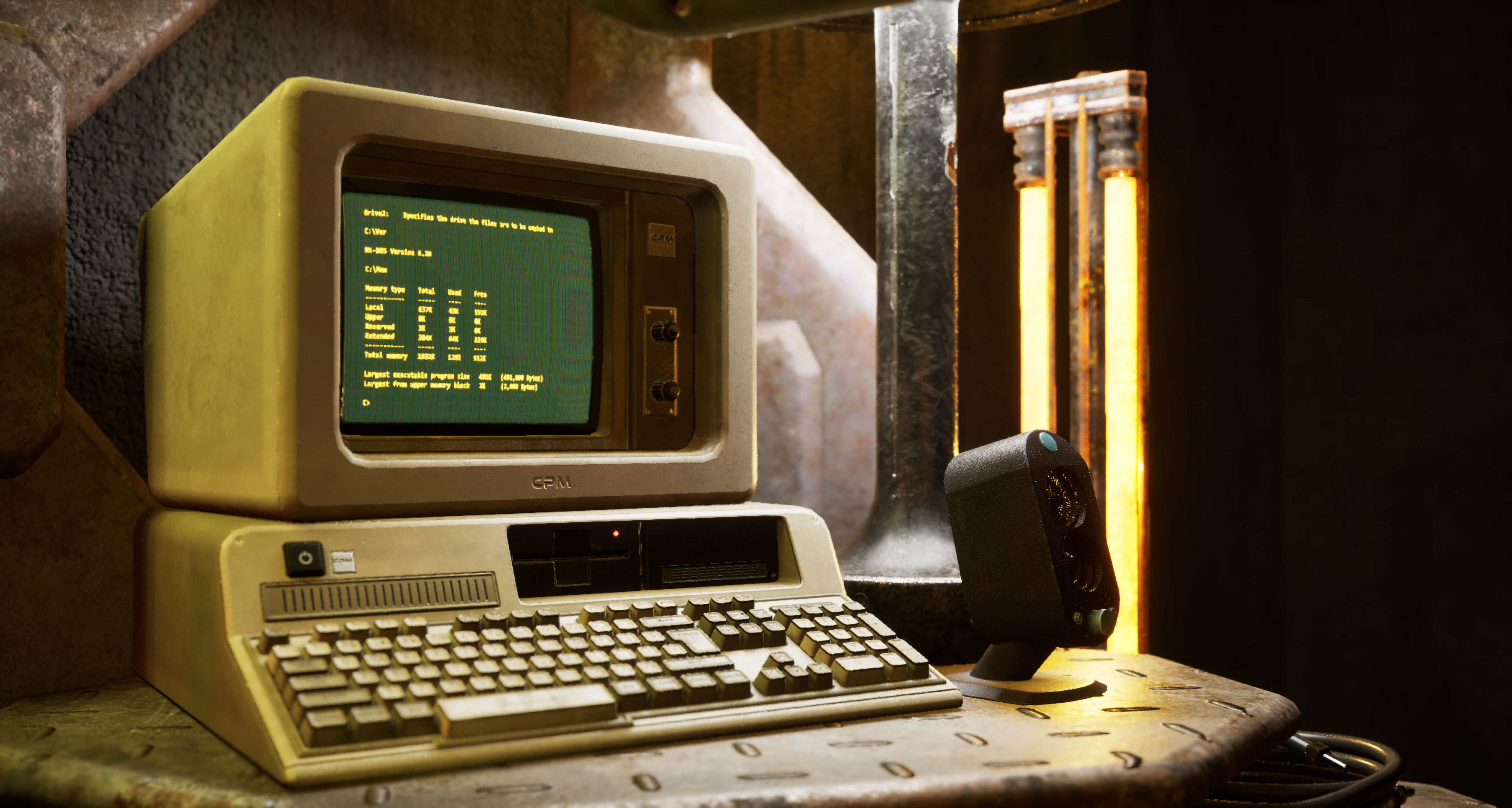 Sci-Fi Hacker Den 3D Model Collection_28