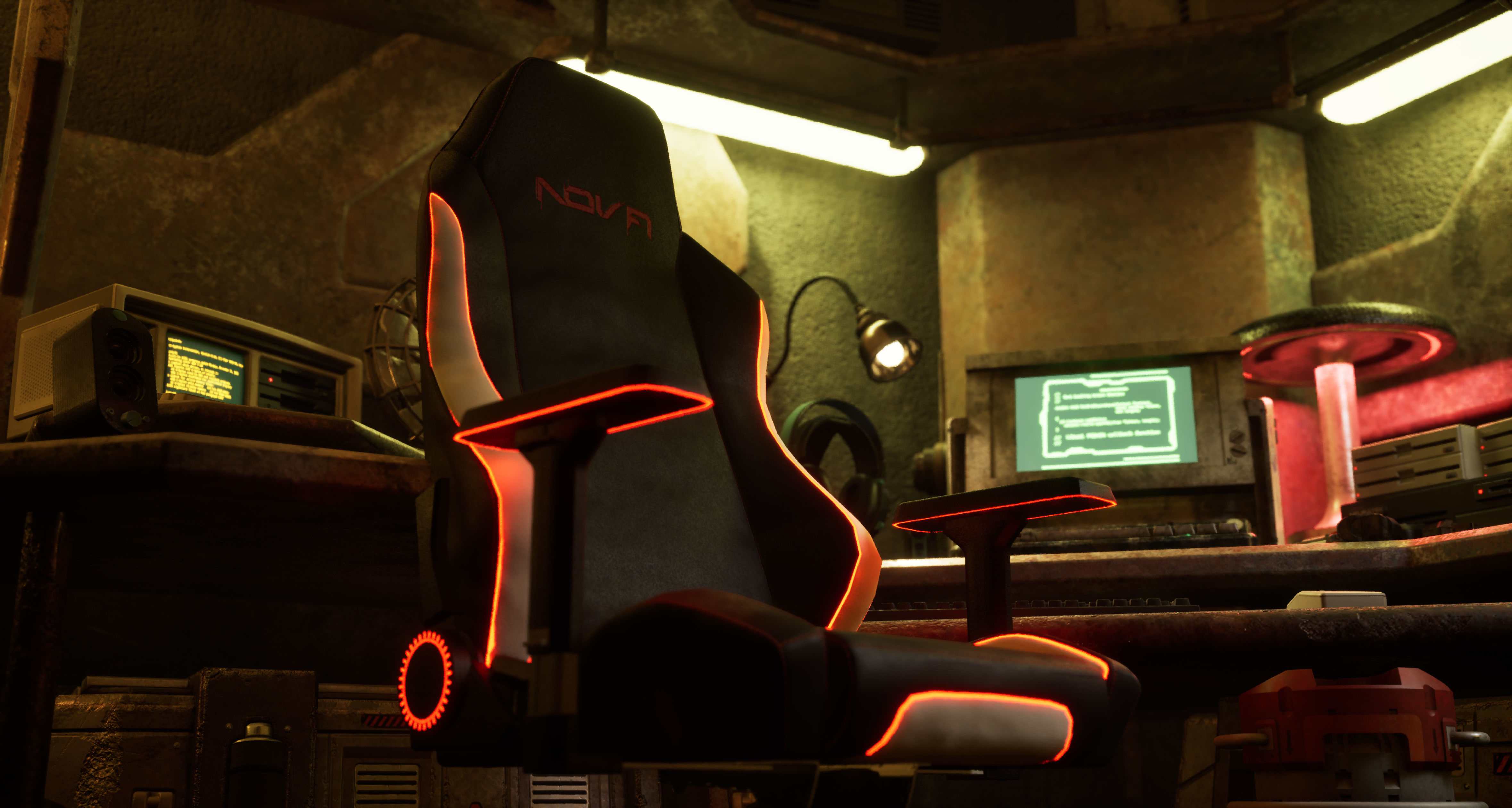 Sci-Fi Hacker Den 3D Model Collection_26