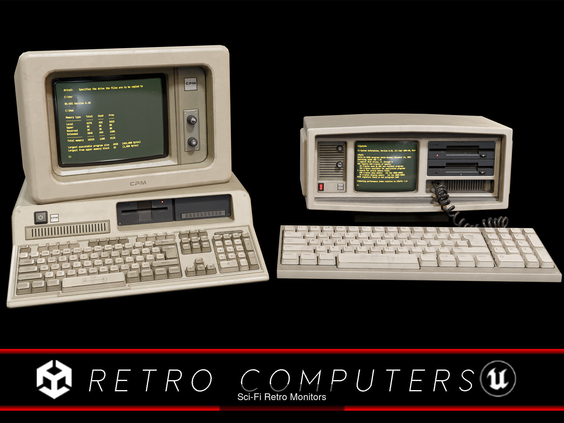 Sci-Fi Hacker Den 3D Model Collection_46