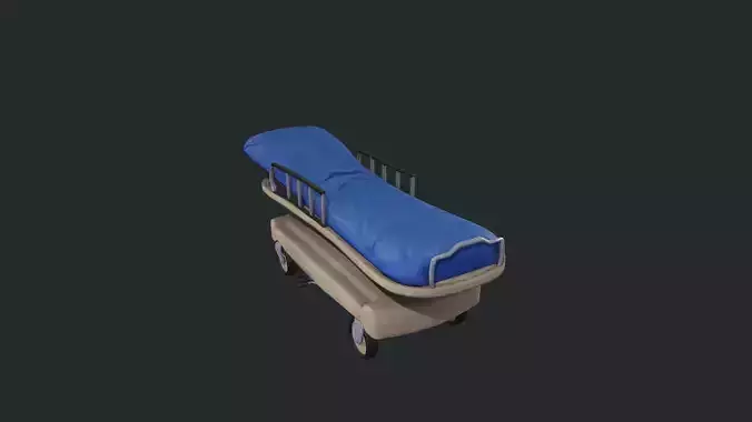 Sylized Hospital Bed