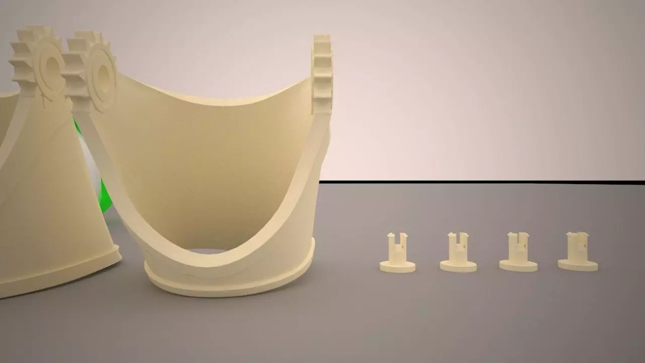 3 Pieces Finger Ring Free 3D print model