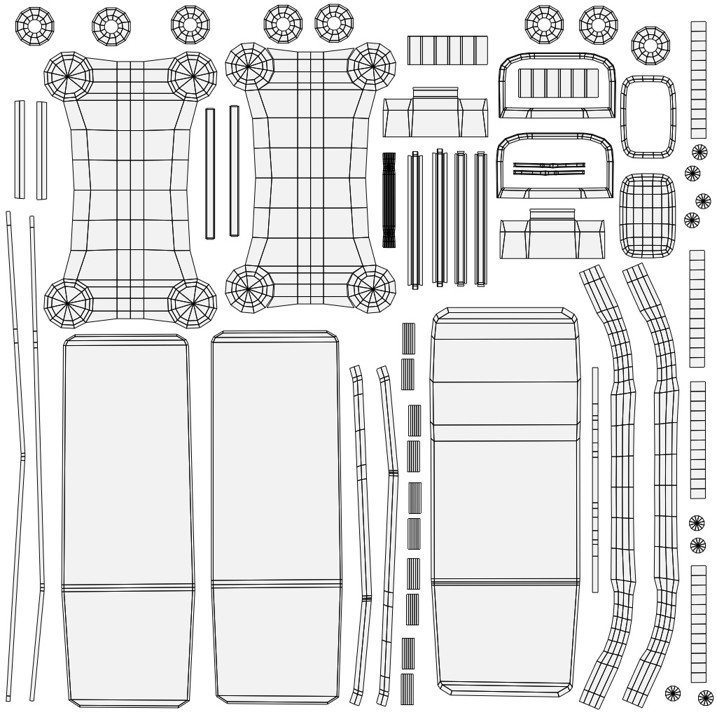 Low-Poly Medical Equipment Pack 3D model_5