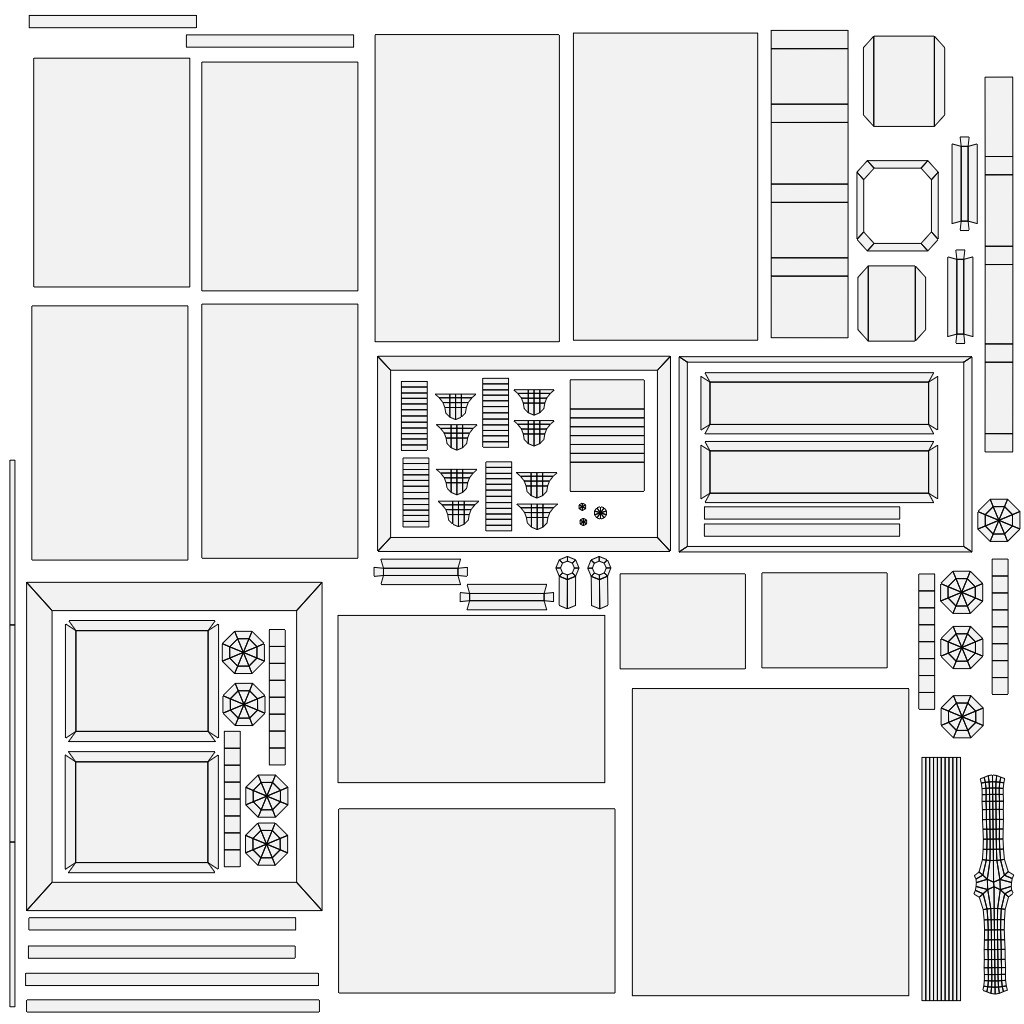 Low-Poly Medical Equipment Pack 3D model_11