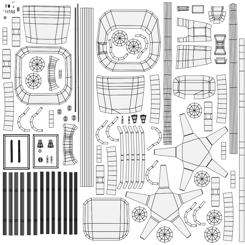 Low-Poly Medical Equipment Pack 3D model_8