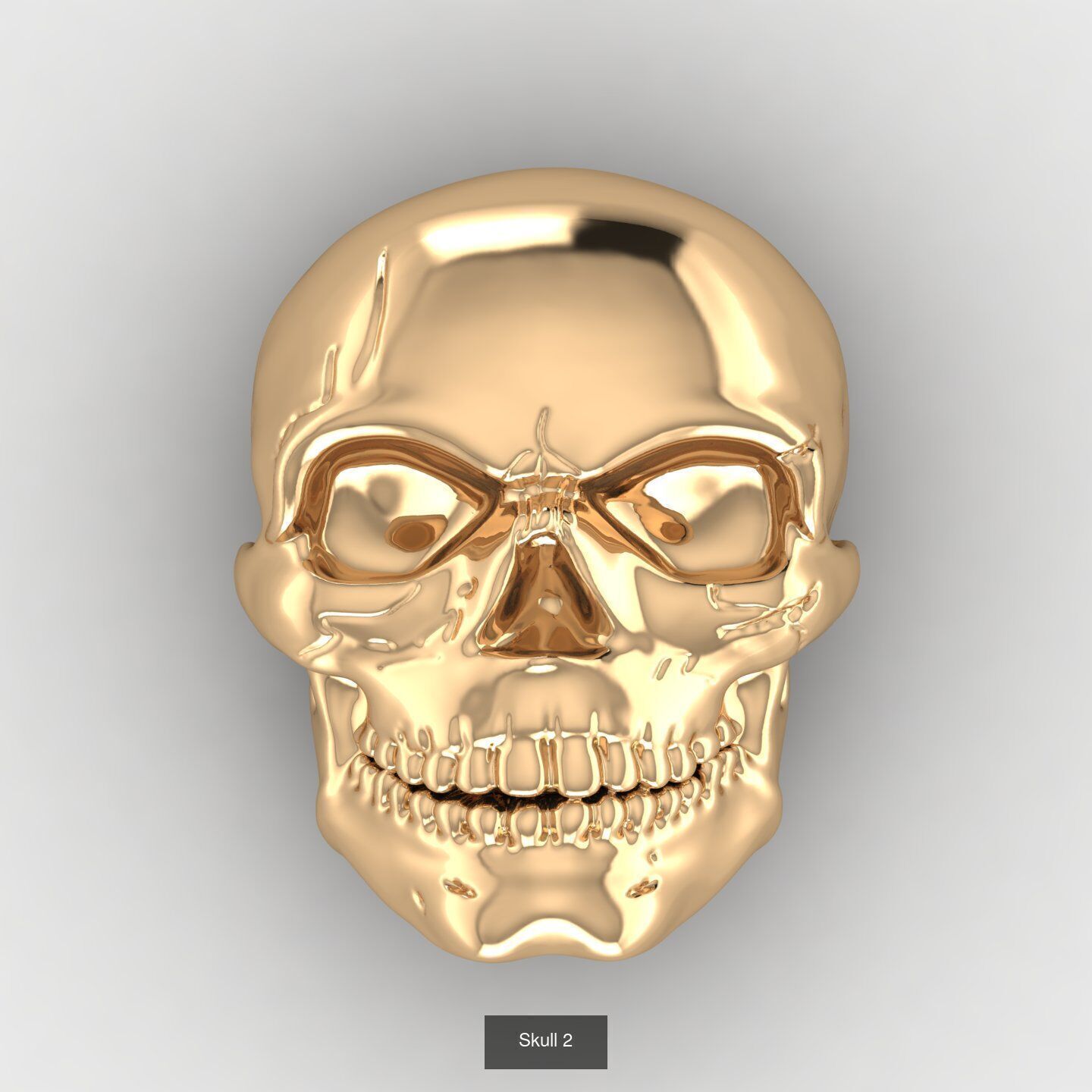 Skull Set 1 3D Model Collection_1