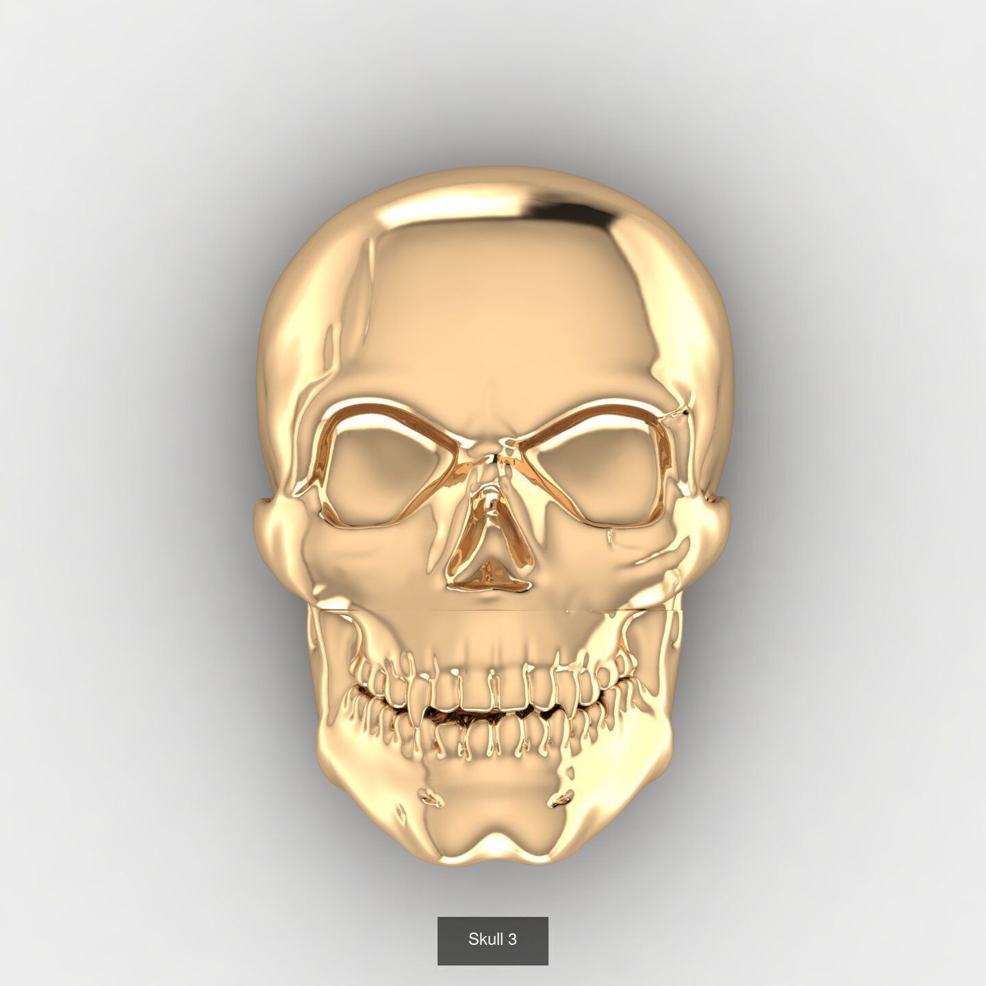 Skull Set 1 3D Model Collection_3