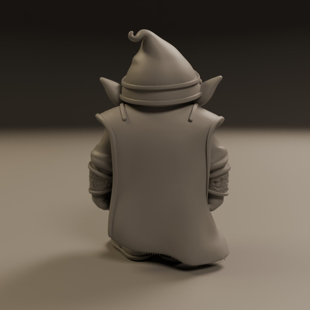 medieval dwarf 3D print model_11