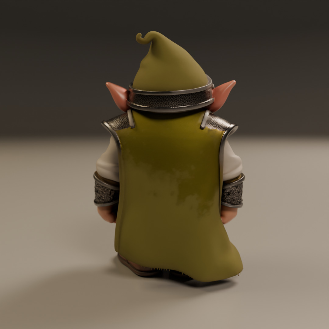medieval dwarf 3D print model_3
