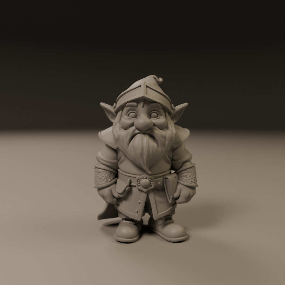 medieval dwarf 3D print model_16